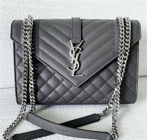 ysl grey bag|yves saint laurent bag price.